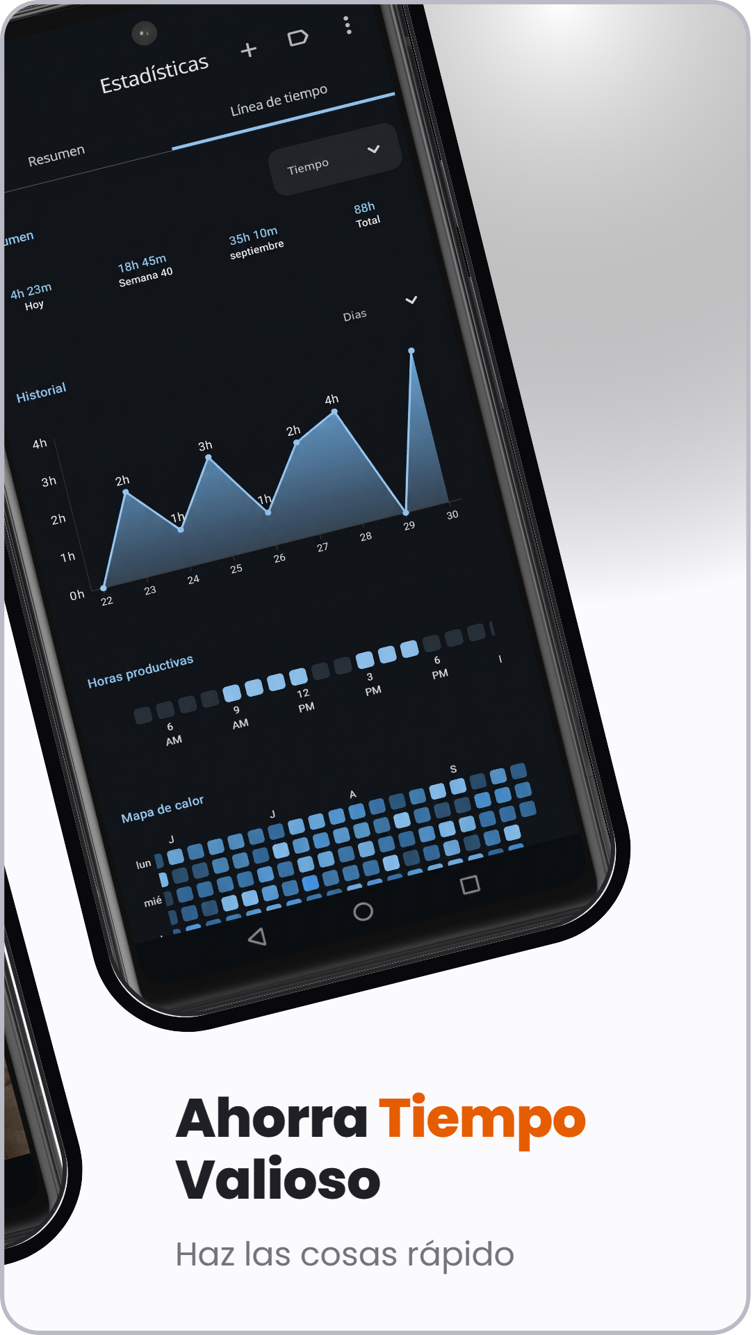 Captura de Focusly: Temporizador Pomodoro